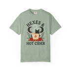 Hexes & Hot Cider Black Cat T-Shirt | Witchy Fall Tee