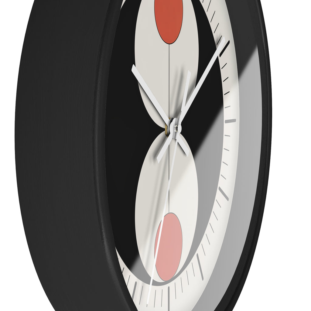 Mid-Century Atomic Wall Clock | Retro Geometric Modern Decor