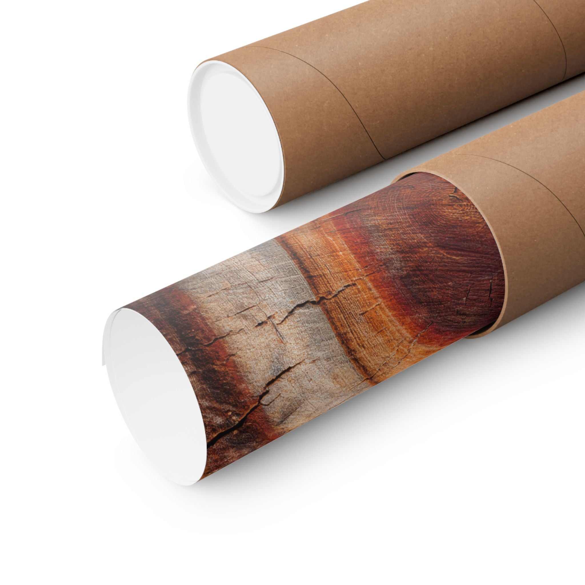 Tree Ring Wall Art | Rustic Wood Cross Section Print | Natural Growth Rings Poster | Farmhouse Forest Nature Photography Decor