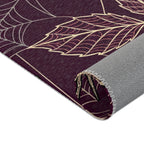 Spiderweb Rose Gothic Area Rug | Raven Moon Decor