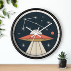 UFO Constellation Wall Clock | Mid Century Space Age Decor