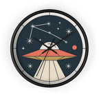 UFO Constellation Wall Clock | Mid Century Space Age Decor