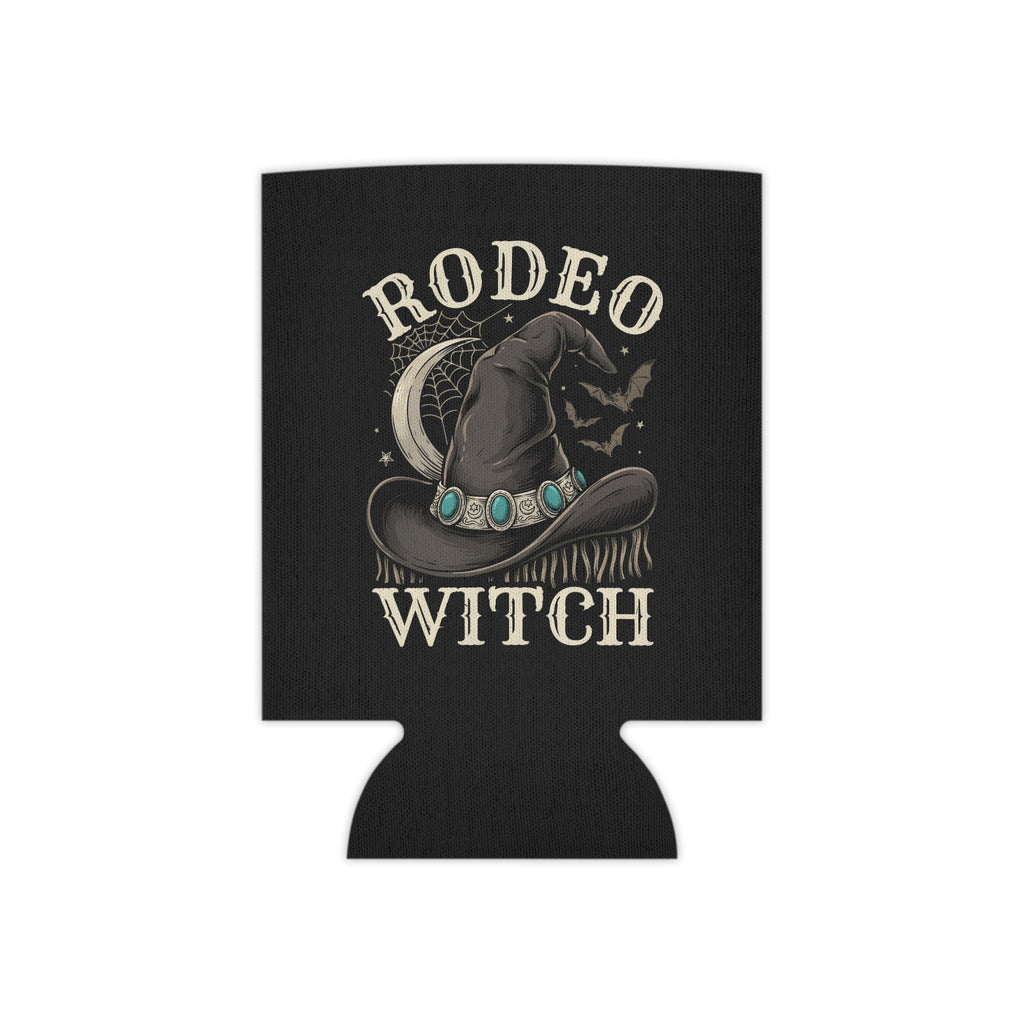 Rodeo Witch Can Cooler | Western Halloween Koozie