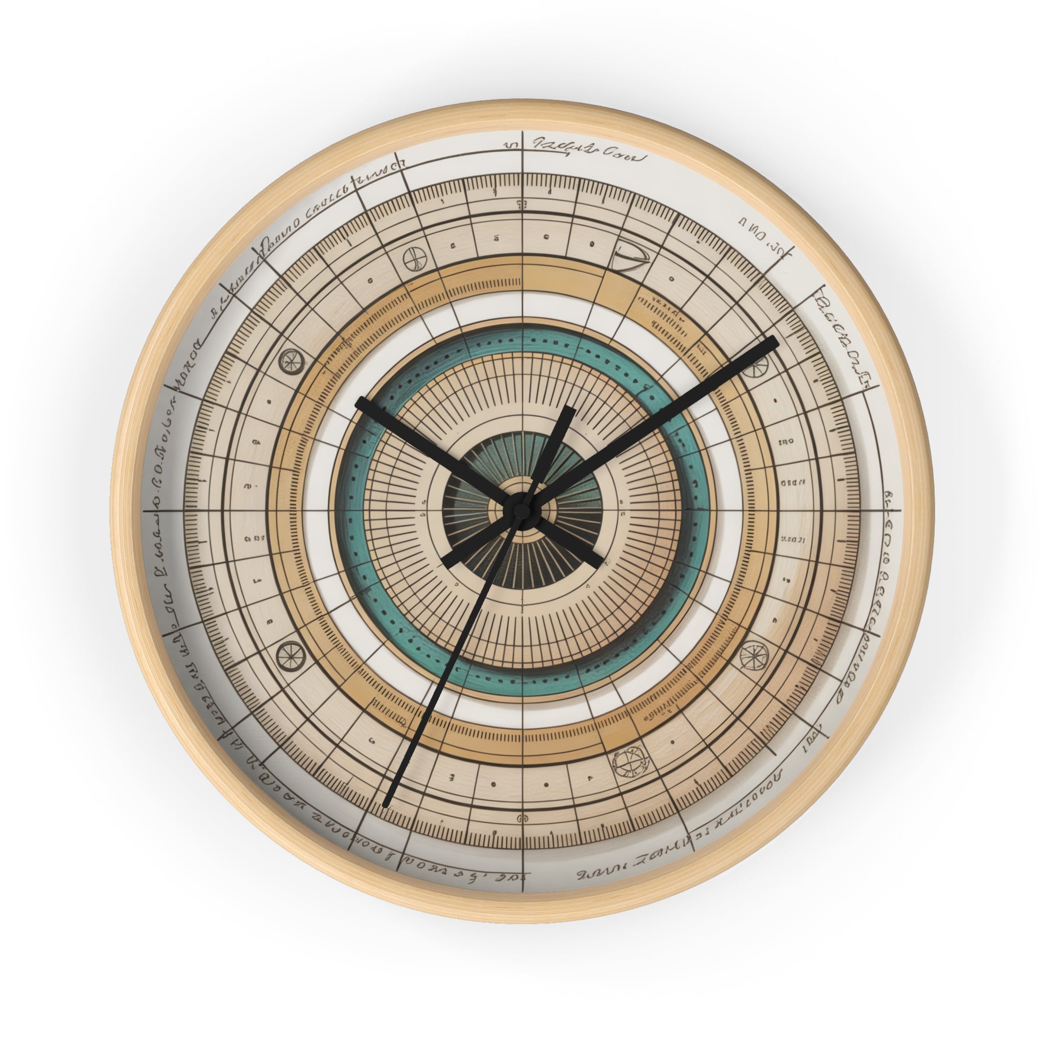 Da Vinci Astrolabe Wall Clock | Renaissance Astronomy, Dark Academia Decor