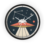 UFO Constellation Wall Clock | Mid Century Space Age Decor