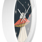 UFO Constellation Wall Clock | Mid Century Space Age Decor