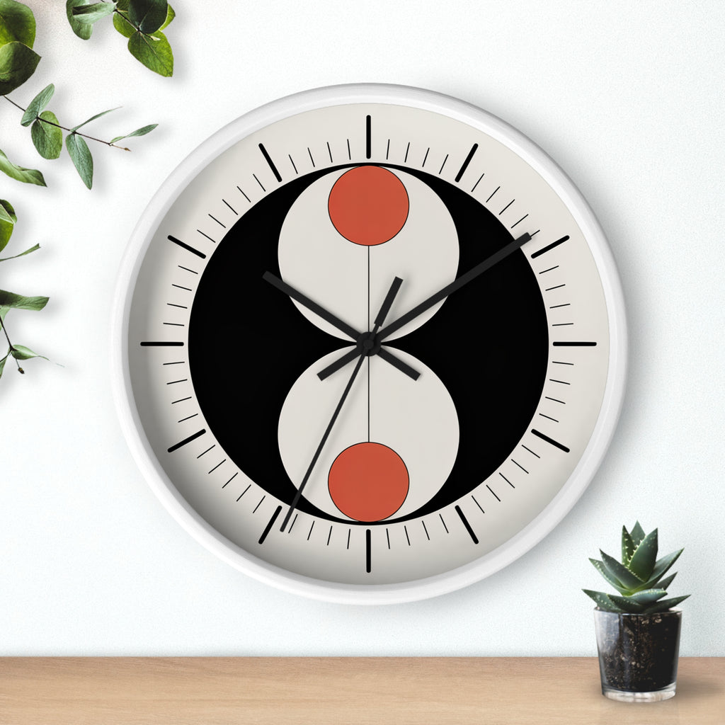 Mid-Century Atomic Wall Clock | Retro Geometric Modern Decor