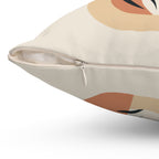 Mid Century Tiger Throw Pillow | Retro Jungle Decor