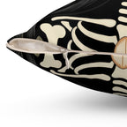 La Catrina Skull Gothic Throw Pillow