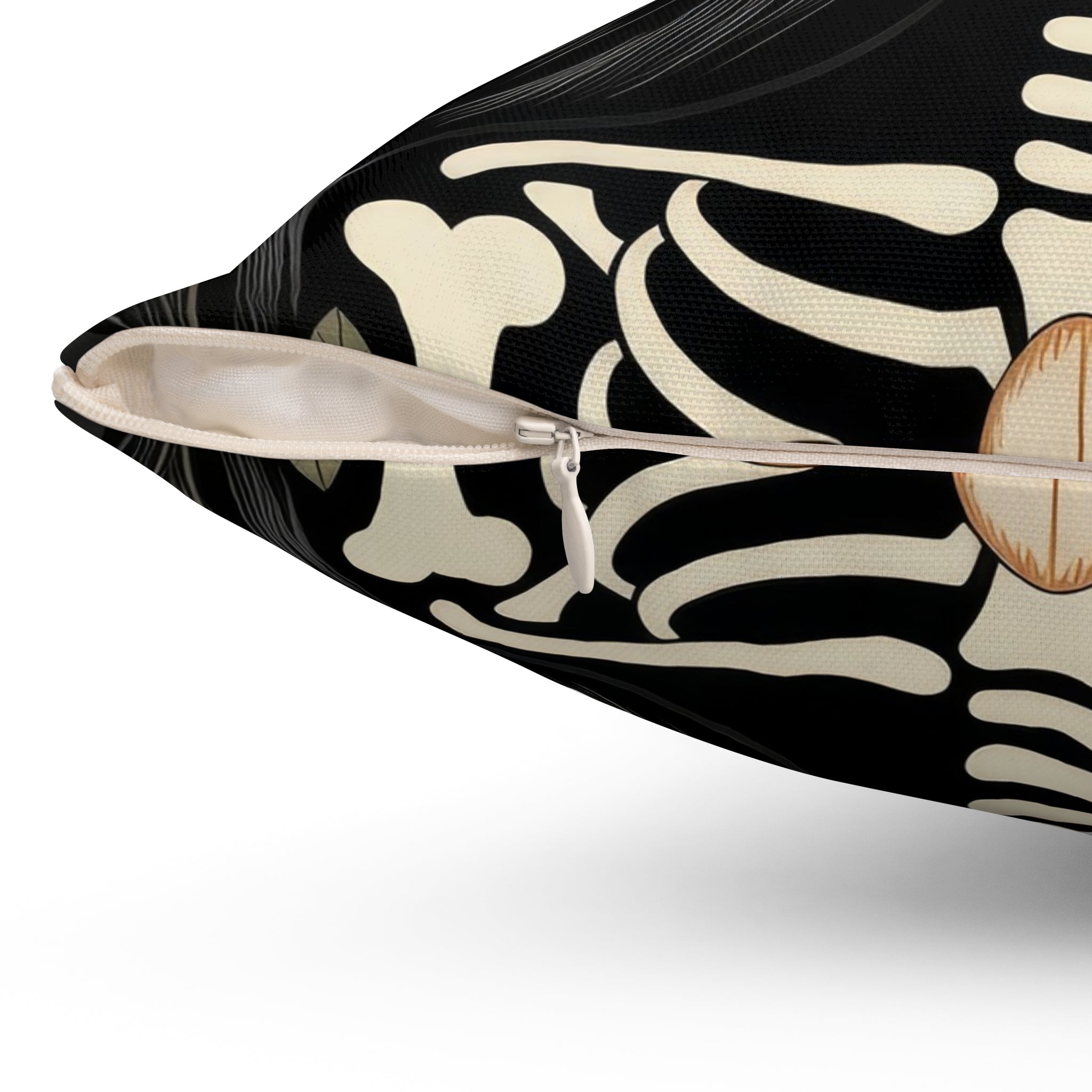 La Catrina Skull Gothic Throw Pillow