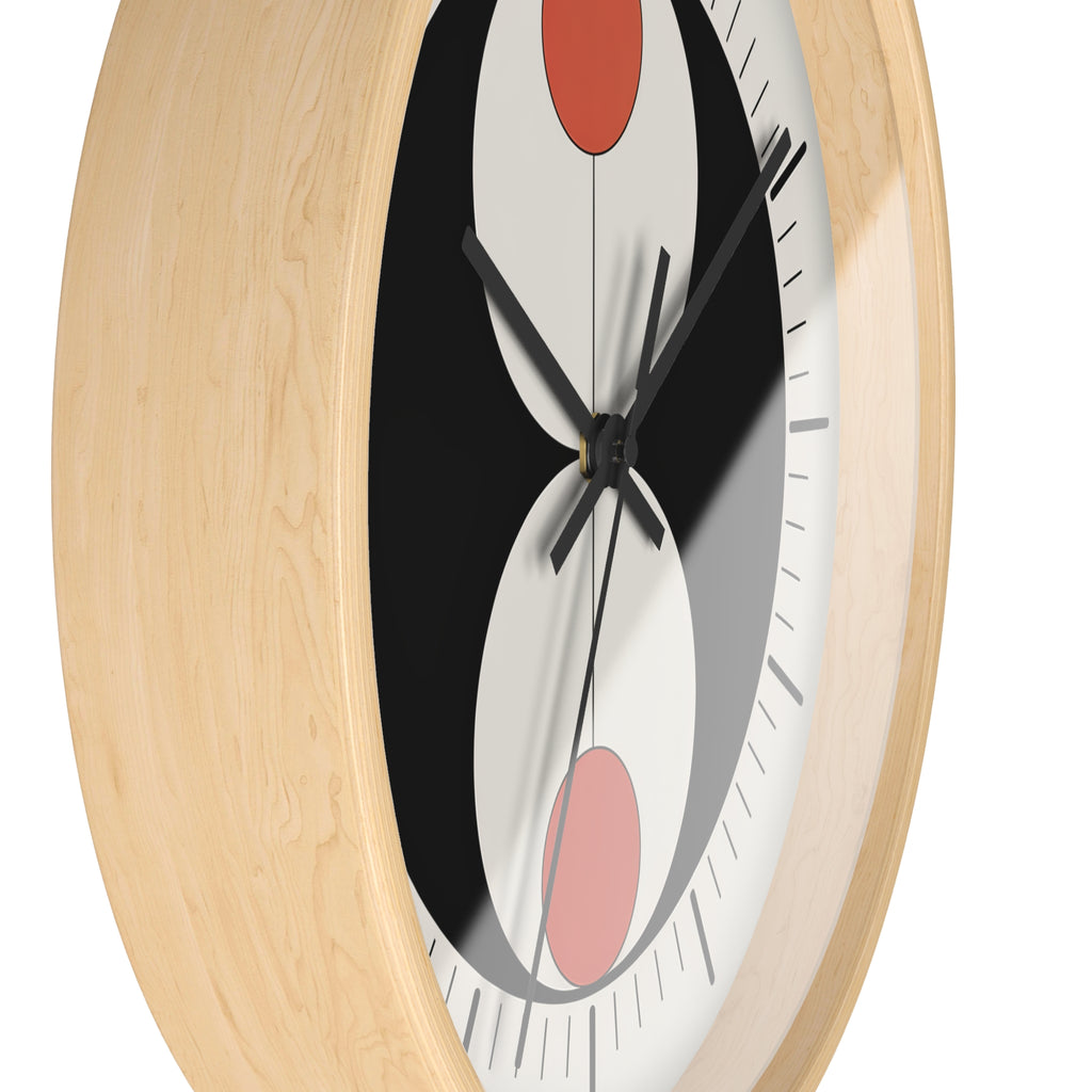 Mid-Century Atomic Wall Clock | Retro Geometric Modern Decor