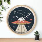 UFO Constellation Wall Clock | Mid Century Space Age Decor