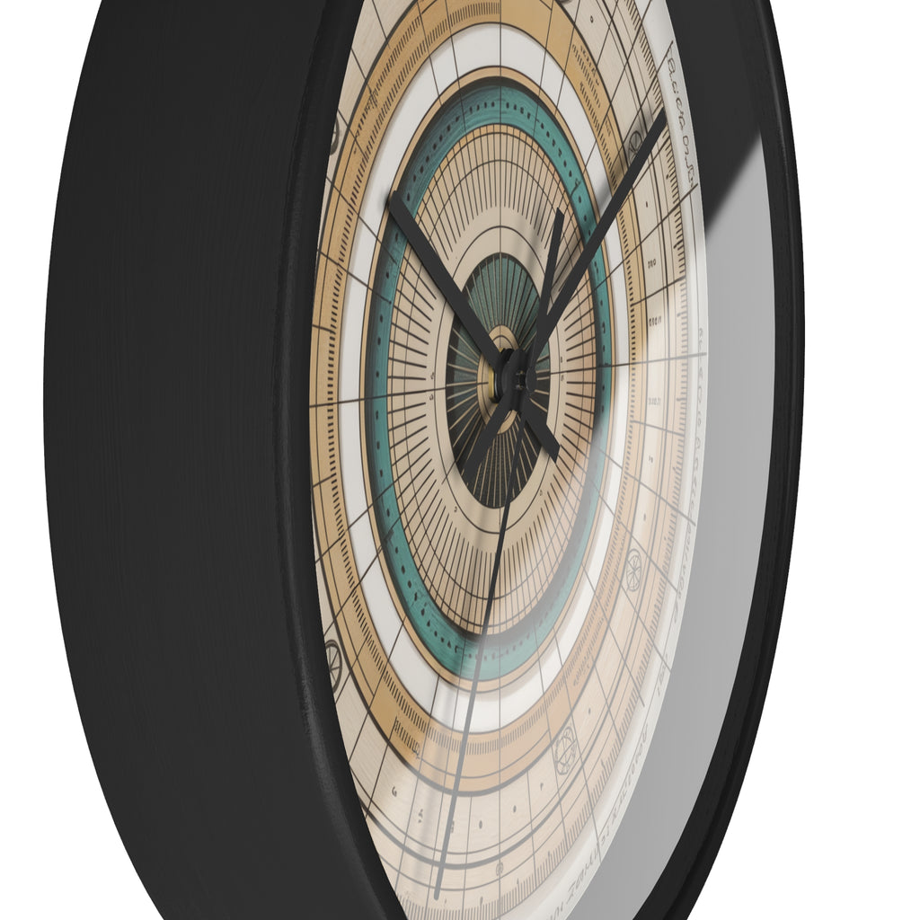 Da Vinci Astrolabe Wall Clock | Renaissance Astronomy, Dark Academia Decor