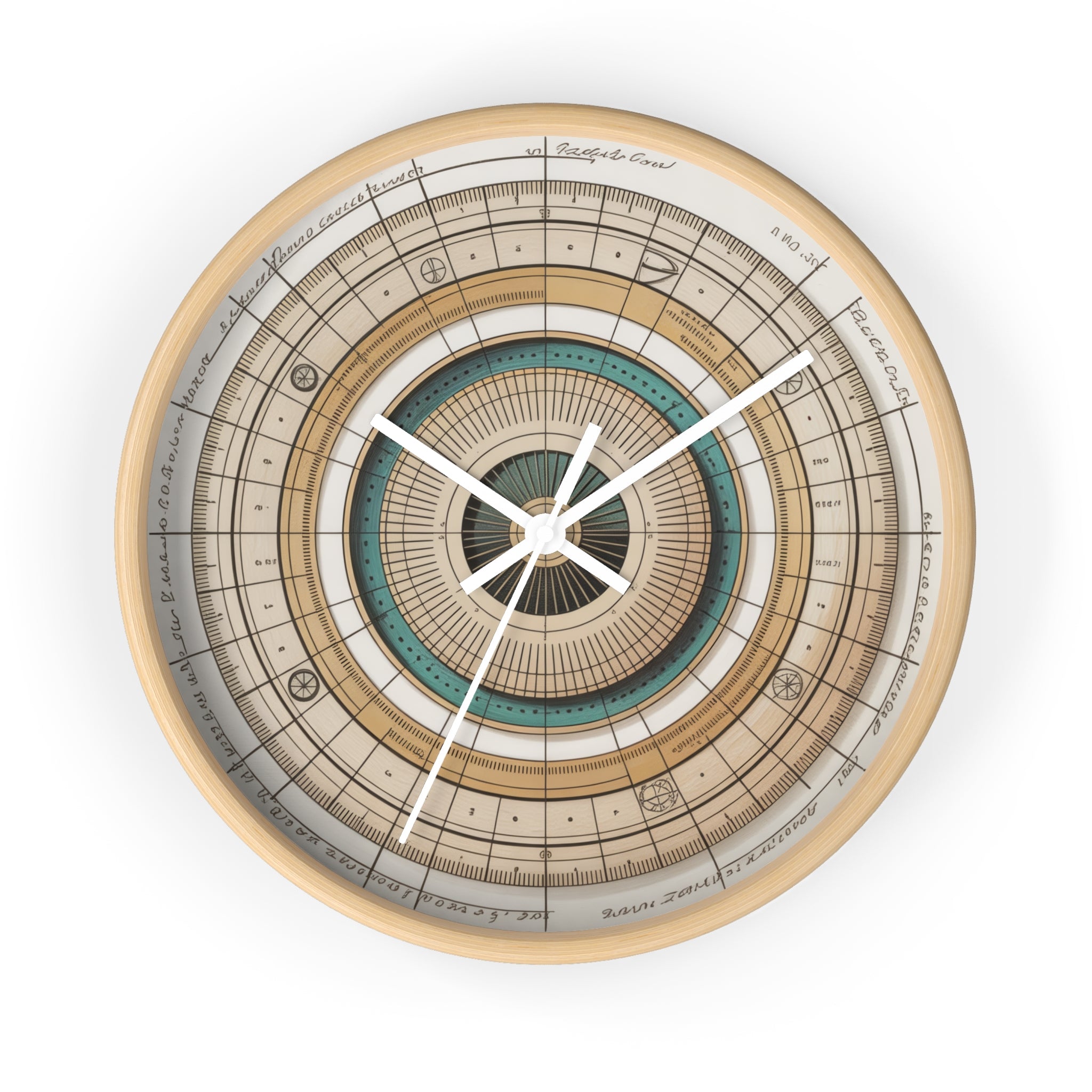 Da Vinci Astrolabe Wall Clock | Renaissance Astronomy, Dark Academia Decor