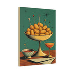 Tater Tot Cocktail Hour Canvas | Funny Mid-Century Kitchen Art