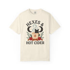 Hexes & Hot Cider Black Cat T-Shirt | Witchy Fall Tee