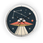 UFO Constellation Wall Clock | Mid Century Space Age Decor