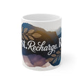 Rest Recharge Rise Mug | Motivational Coffee Mug, Mindful Gift, Inspirational Quote Mug