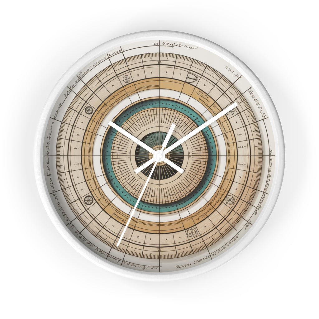Da Vinci Astrolabe Wall Clock | Renaissance Astronomy, Dark Academia Decor