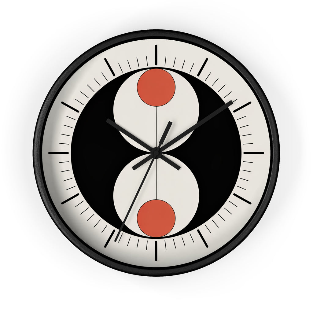 Mid-Century Atomic Wall Clock | Retro Geometric Modern Decor