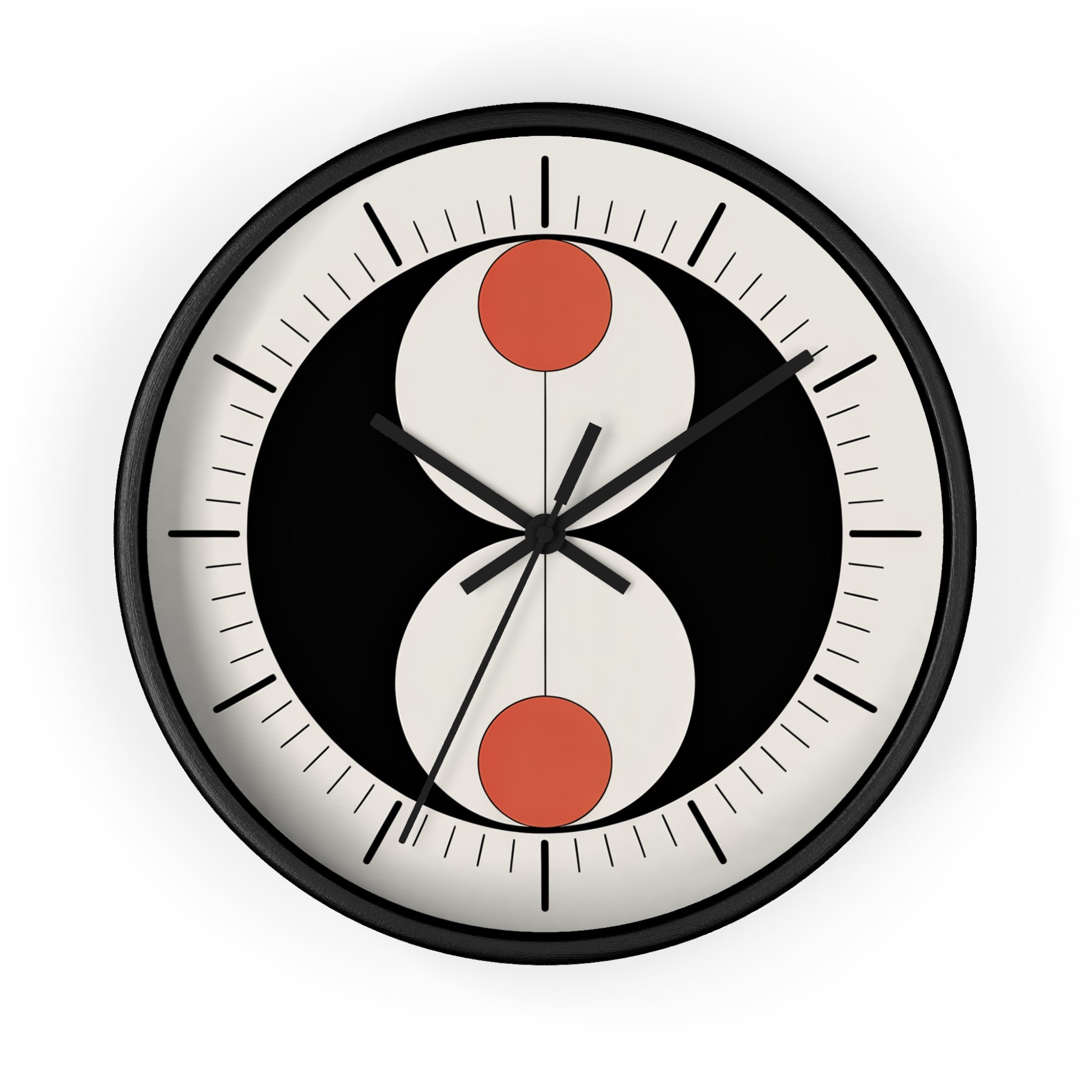 Mid-Century Atomic Wall Clock | Retro Geometric Modern Decor