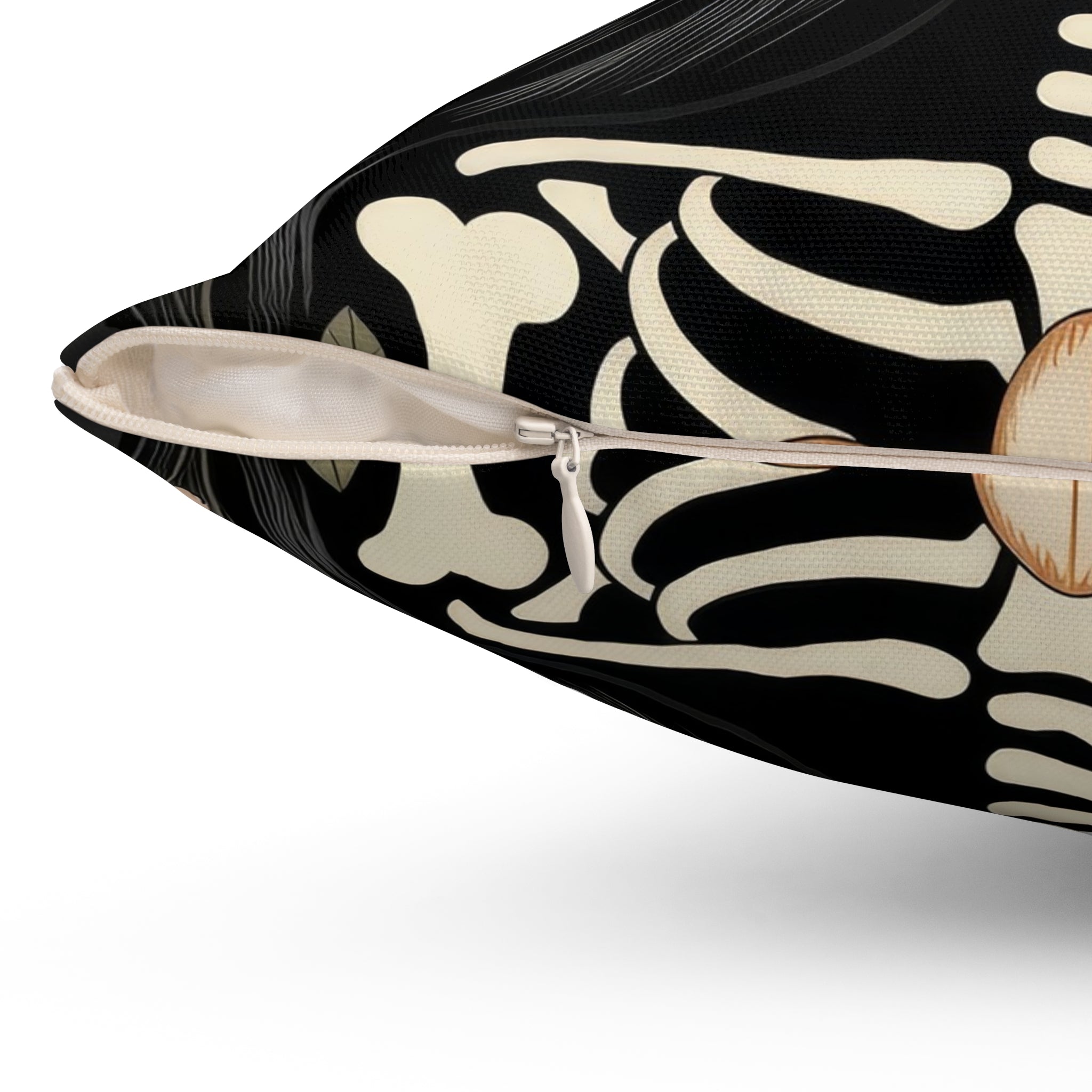 La Catrina Skull Gothic Throw Pillow