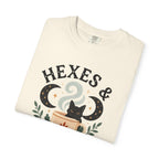 Hexes & Hot Cider Black Cat T-Shirt | Witchy Fall Tee