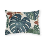 Tropical Monstera Outdoor Pillow | Botanical Patio Decor