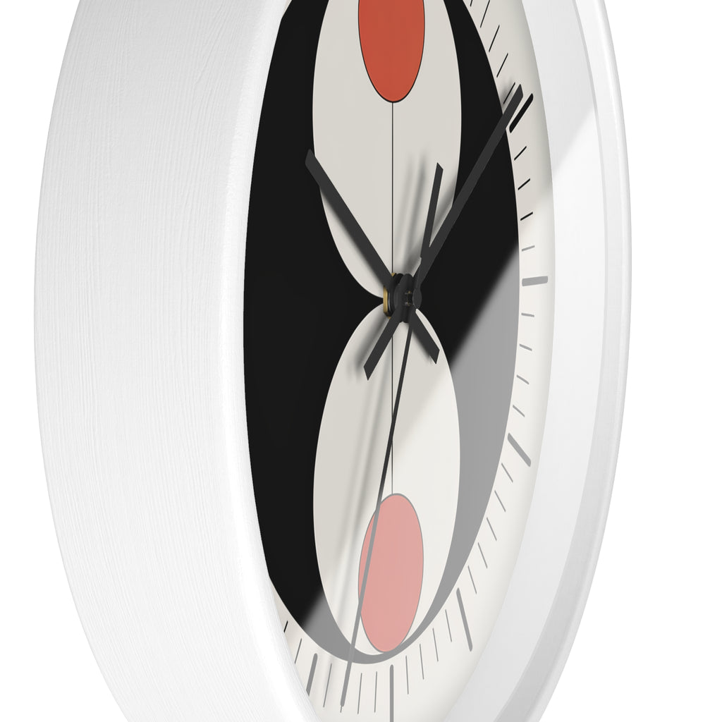 Mid-Century Atomic Wall Clock | Retro Geometric Modern Decor