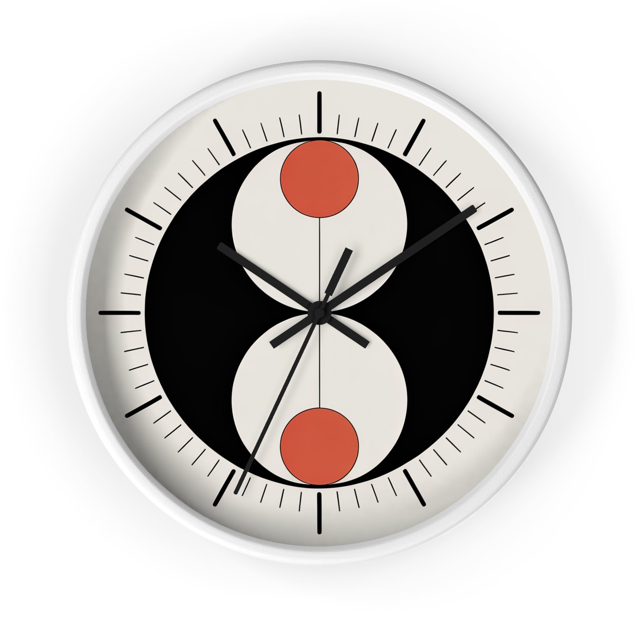 Mid-Century Atomic Wall Clock | Retro Geometric Modern Decor