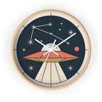 UFO Constellation Wall Clock | Mid Century Space Age Decor