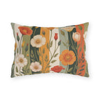 California Poppy Outdoor Pillow | Floral Patio Decor