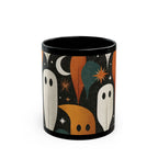Spooky Ghosts Coffee Mug | Mid Century Halloween