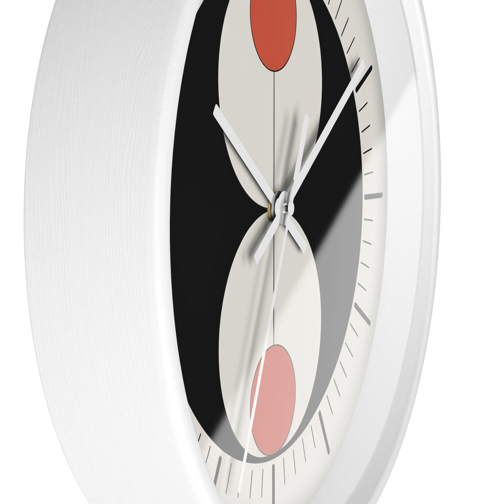 Mid-Century Atomic Wall Clock | Retro Geometric Modern Decor