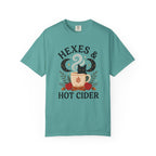 Hexes & Hot Cider Black Cat T-Shirt | Witchy Fall Tee