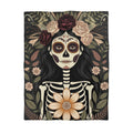 La Catrina Skull Gothic Microfiber Duvet Cover | Day of the Dead