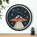 UFO Constellation Wall Clock | Mid Century Space Age Decor