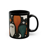 Spooky Ghosts Coffee Mug | Mid Century Halloween