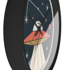 UFO Constellation Wall Clock | Mid Century Space Age Decor