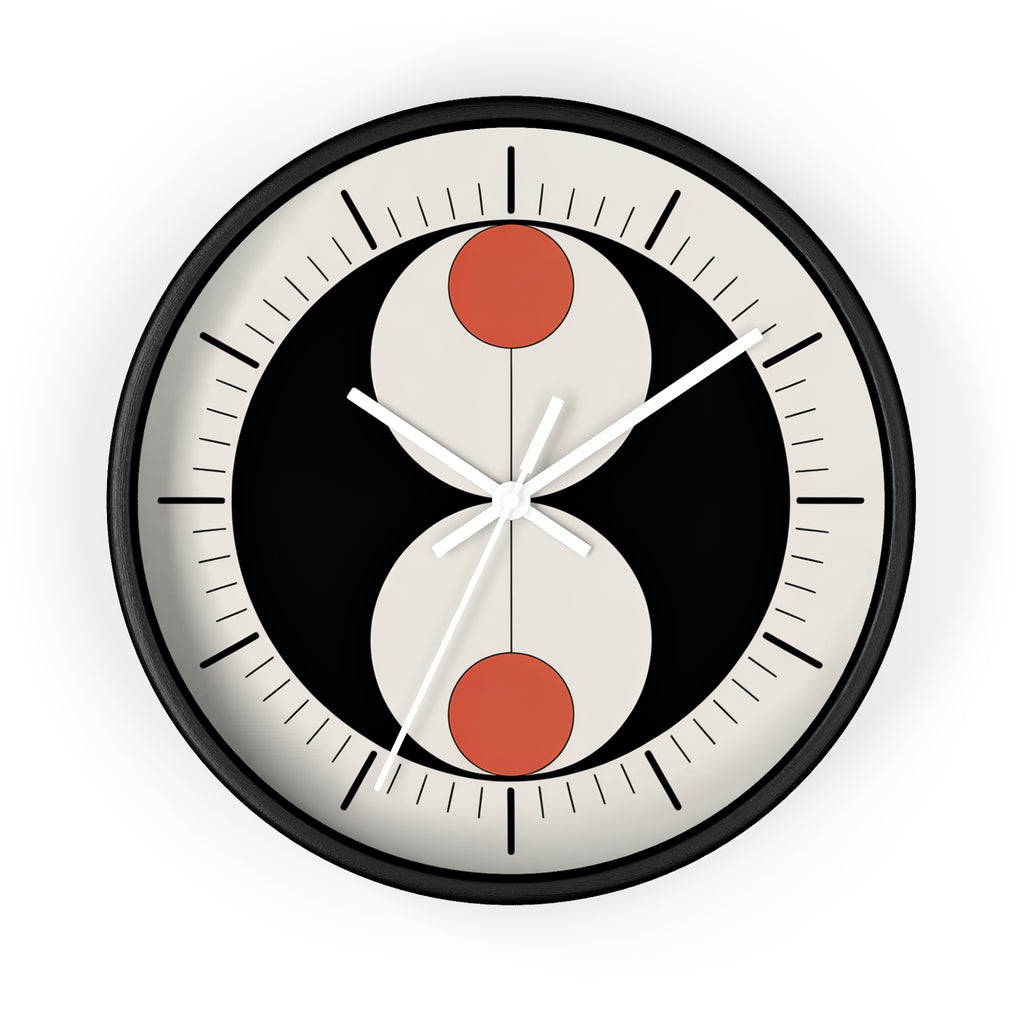 Mid-Century Atomic Wall Clock | Retro Geometric Modern Decor