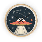 UFO Constellation Wall Clock | Mid Century Space Age Decor
