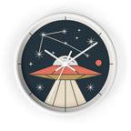 UFO Constellation Wall Clock | Mid Century Space Age Decor