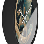Dragon Crescent Moon Wall Clock | Midnight Stars Emblem