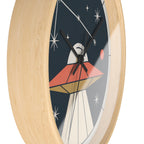 UFO Constellation Wall Clock | Mid Century Space Age Decor