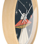 UFO Constellation Wall Clock | Mid Century Space Age Decor