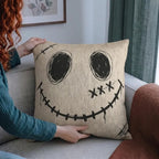 Patchwork Stare Woven Pillow