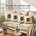 Jaguar and tropical bird throw pillow size guide for 14, 16, 18, and 20 inch options