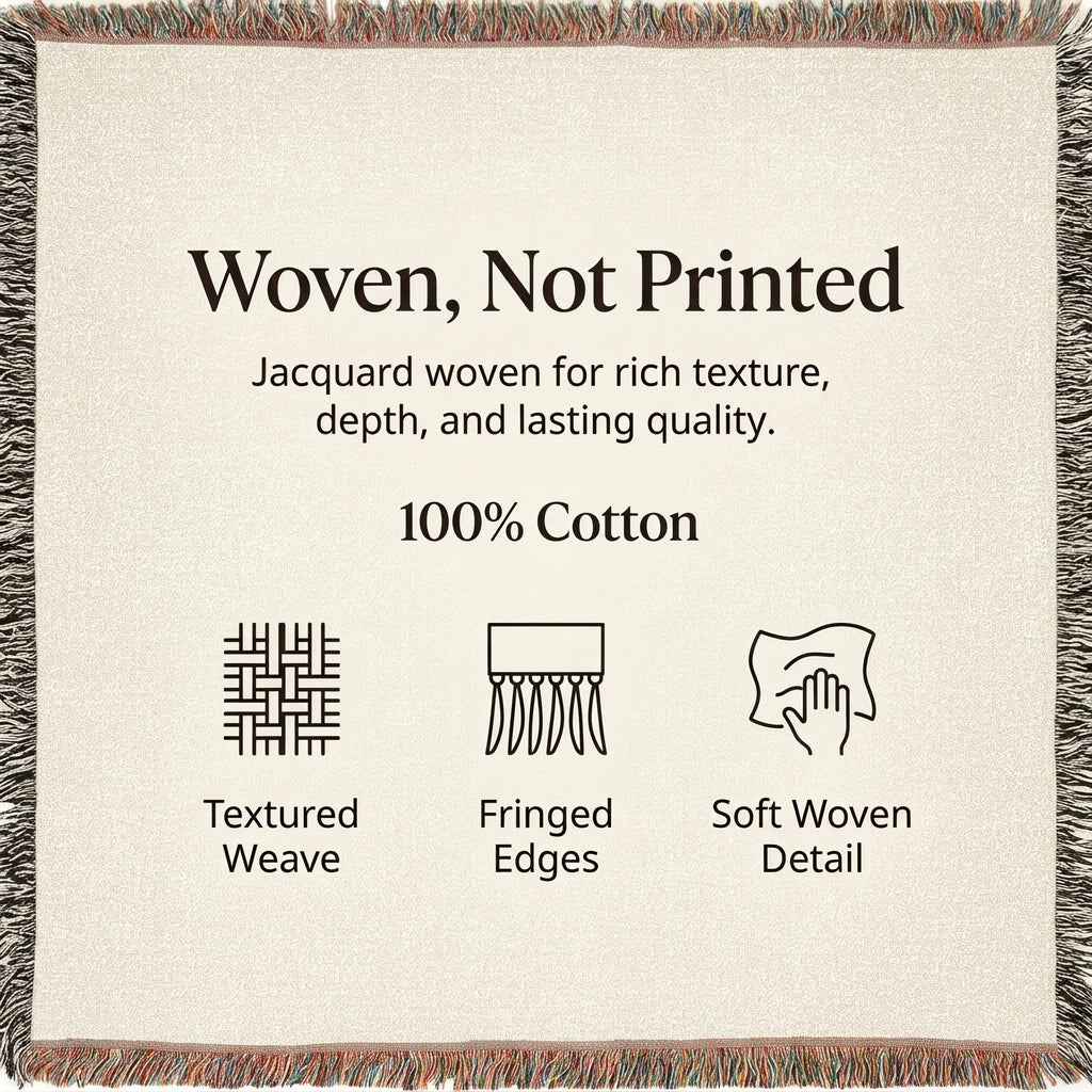Cotton Woven Blanket Sage Green Throw Cozy Living Room Farmhouse Style Floral Pattern Cream Botanical Bedding Modern…